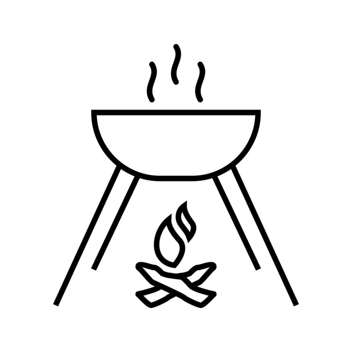 icon,vector,design,illustration,iconic,camp,camping,camping icon,line,line black,line black icon,line icon,cooking food,cooking,food,fire,graphic,flat,glyph,outline,sign,linear,symbol,food icon,vegetable,vegetable icon,cooking icon,kitchen,ingredient,kitchen icon