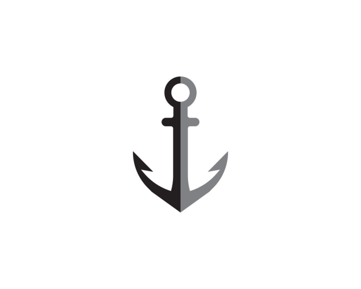 Anchor vector icon rope logo boat symbol pirate - Stock Illustration  [62468709] - PIXTA