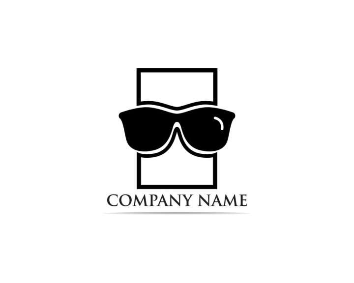 Free Glasses Logo Design Vector Nohatcc
