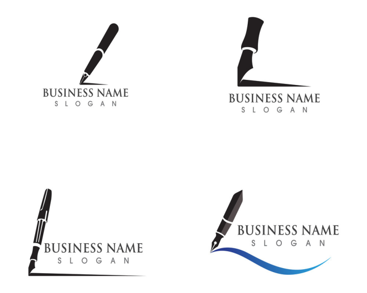 Book Pen Calligraphy Logo | BrandCrowd Logo Maker