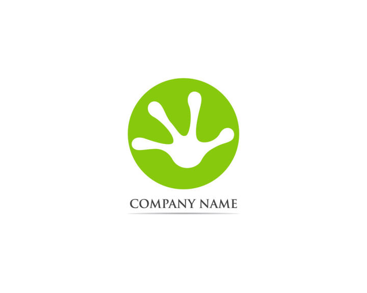 Frog logo design Stock Vector | Adobe Stock