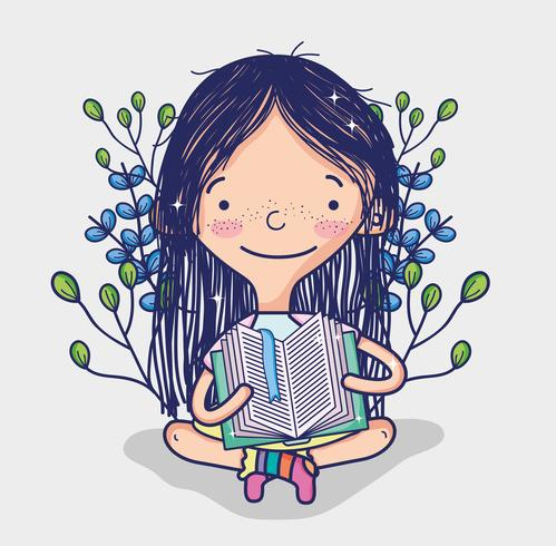 cute,reading,nature,story,vector,education,illustration,study,character,school,kids,isolated,happy,student,child,artwork,read,activity,teacher,kindergarten,woman,imagination,story time,learning,library,fun,class,listening,smile,book