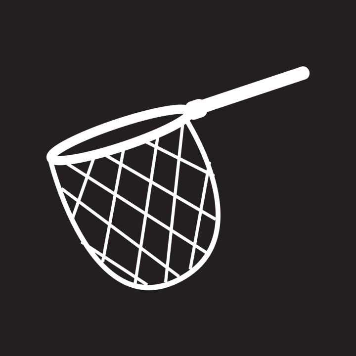 Isolated object fishnet and fishing symbol Vector Image, fishnet fishing