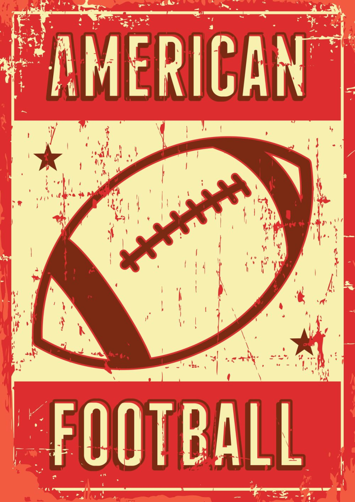 american,rugby,poster,retro,football,vintage,vector,illustration,grunge,style,design,background,ball,sport,symbol,game,competition,match,print,typography,graphic,play,team,championship,texture,template,event,sign,tournament,league
