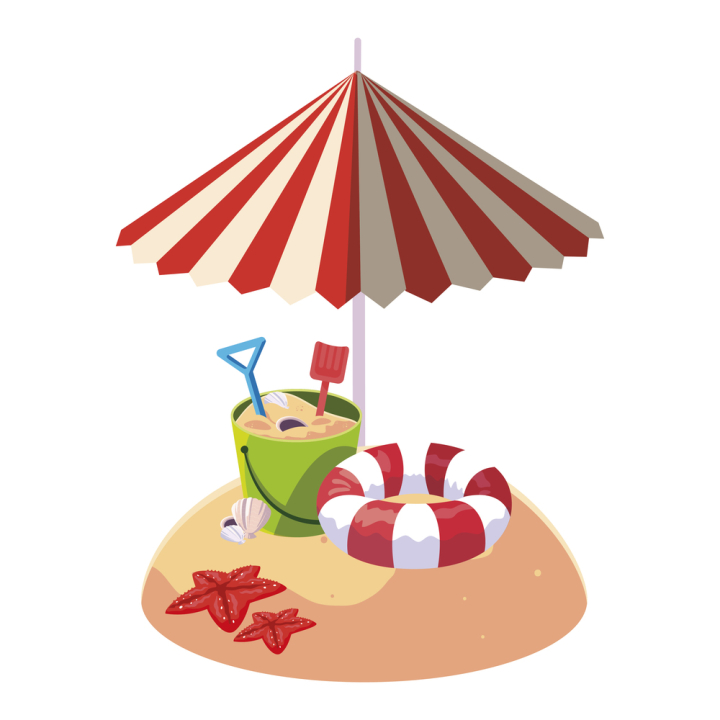 summer,holiday,nature,sand,float,lifeguard,beach,starfish,shovel,animal,shell,wild,bucket,plastic,pot,container,toy,umbrella,protection,open,stripes,parasol,shadow,travel,resort,tourism,landscape,weather,season,vacation