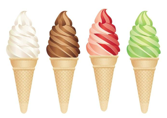ice,cream,soft,serve,cone,white,chocolate,vector,illustration,isolated,summer,food,sweet,cold,dessert,product,strawberry,flavor,vanilla,milk,tasty,creamy,refreshing,whipped,objects,frozen,cool,delicious,waffle,snack