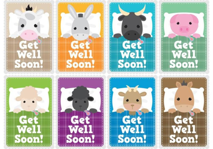 get,well,soon,card,medical,sick,cartoon,pain,recovery,misfortune,greeting,condolence,animals,wounded,head,accident,ill,hurt,wound,recovering,bandage,get well soon cards,sickness,get well soon,get well,health,background,care,vector,label