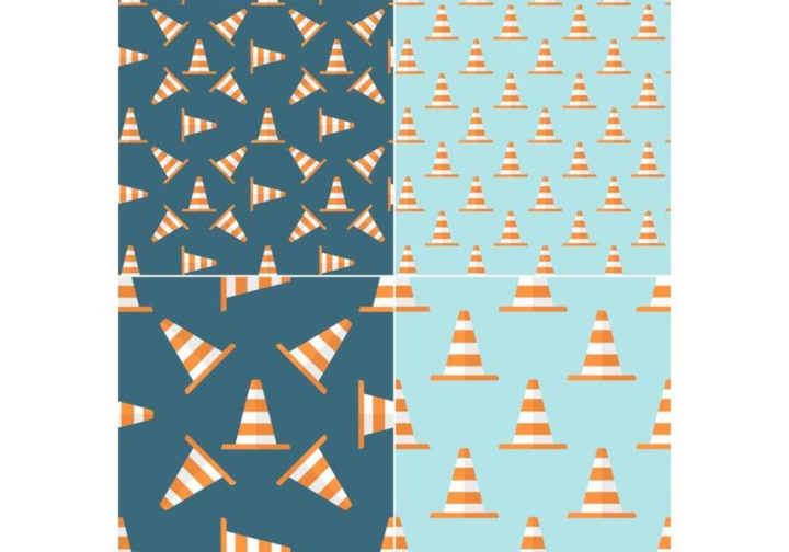 orange cone,flat,seamless,security,shape,safety,road,pattern,plastic,protection,sign,site,warning,white,work,vector,traffic,stop,striped,symbol,orange,obstacle,boundary,bright,cone,barrier,barricade,abstract,assistance,background
