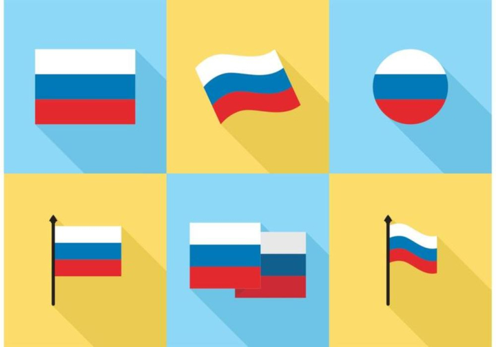 Free Vectors  Russian flag