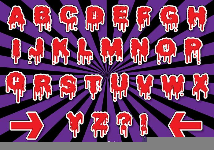 Free Halloween Alphabet Set Nohatcc 8110