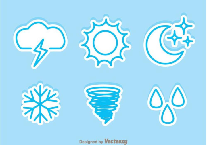 Star Stickers - Free weather Stickers