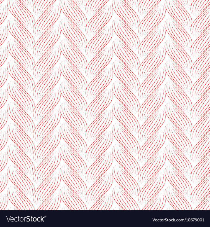 Seamless pattern with braids weaving Stock Vector by