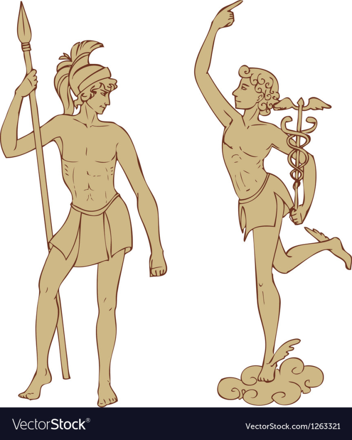 Greek Mythology Hermes Stock Vector Illustration and Royalty Free Greek  Mythology Hermes Clipart