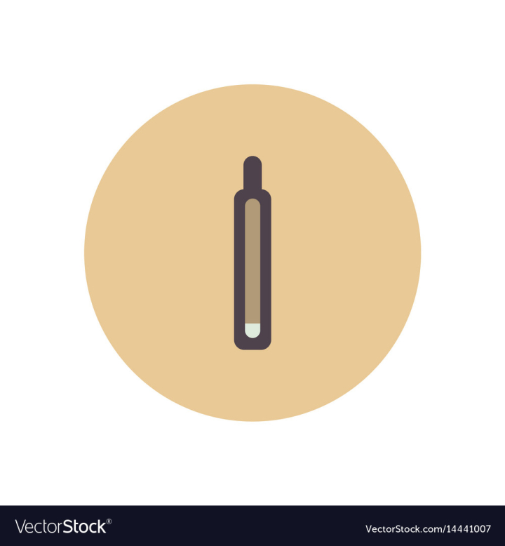 Vector Set Of Realistic Liquid Thermometers With Celsius And