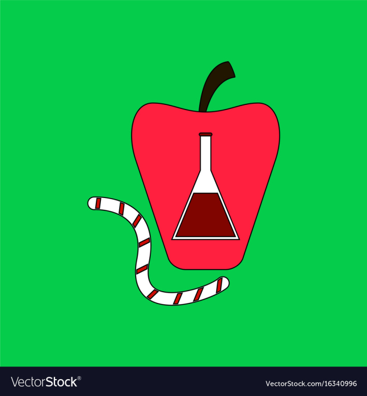 icon,test-tube,flat,design,collection,apple,nature,food,sweet,meal,fruit,worm,animal,study,spring,leaf,summer,greeting,tasty,attract,attractive,eat,bug,fresh,natural,object,garden,sketch,drawing,eps