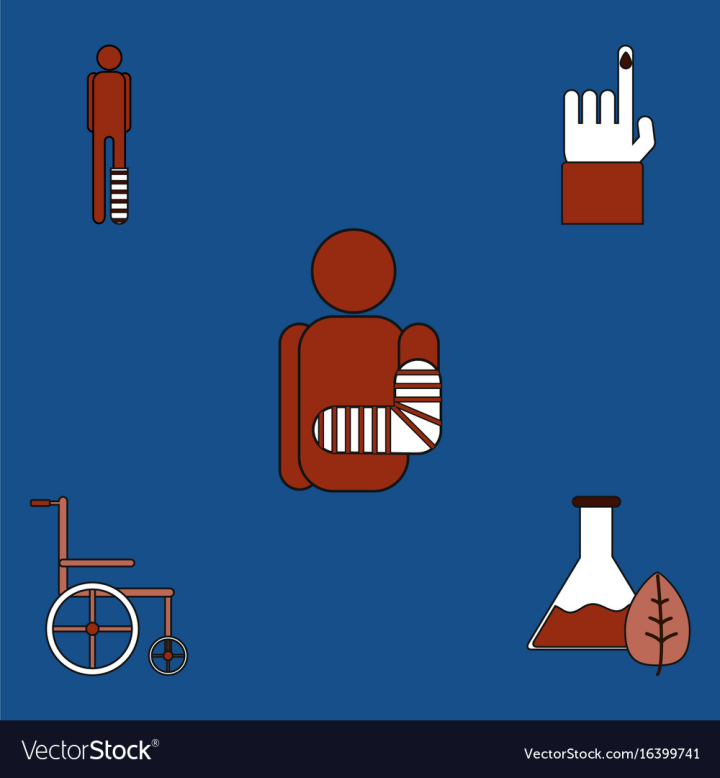 bodily,icons,injuries,collection,icon,symbol,injury,medical,sign,broken,person,stick,hand,pain,man,silhouette,human,patient,bone,arm,people,support,accident,plaster,wheelchair,crutch,defective,sick,amputee,tripod