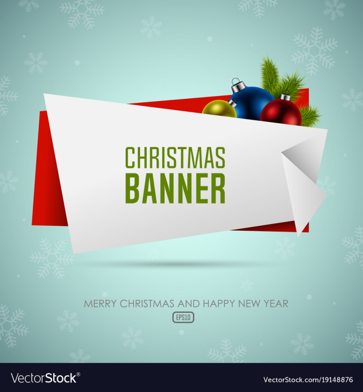 vectorstock,Christmas,Origami,Banner,Balls,Green,New,Merry,Year,Happy,Banners,Winter,Decoration,Design,Label,Paper,Shape,Template,Element,Holiday,Poster,Greeting,Elements,Sign,Bright,Season,Symbol,Celebration,Decor,Glossy,Creative
