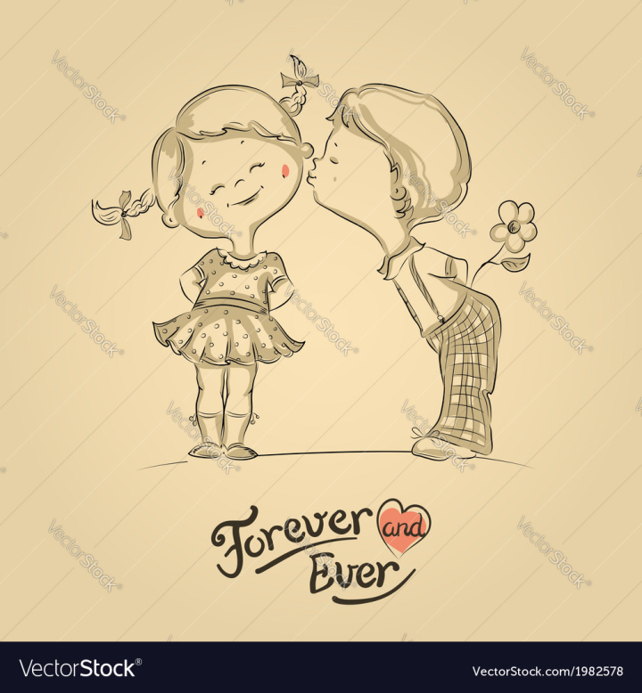 Download Boyfriend Girlfriend Love Drawing Wallpaper