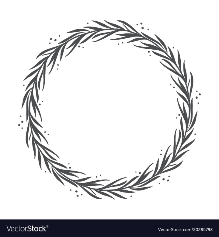 Hand drawn scribble shapes round doodle pen Vector Image