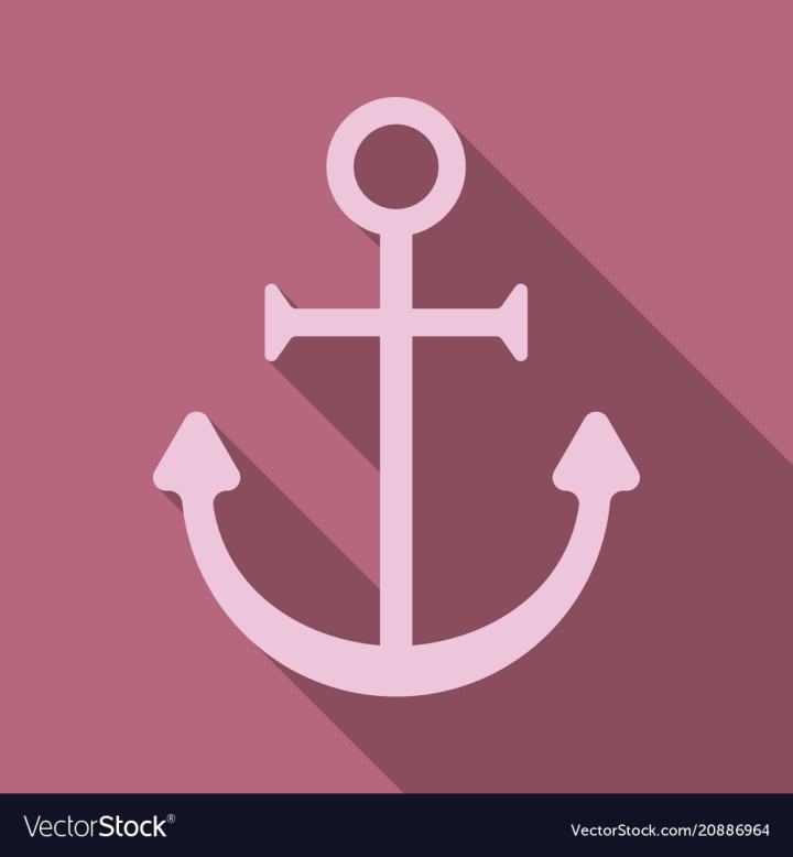 Free: Nautical anchor isolated background ship anchor vector image