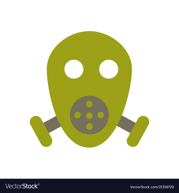 Free: Respirator icon vector image 