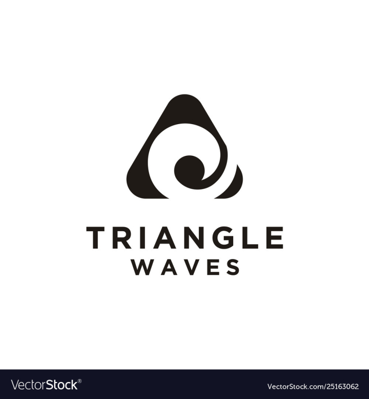 Free: Triangle waves symbol logo design inspiration vector image 