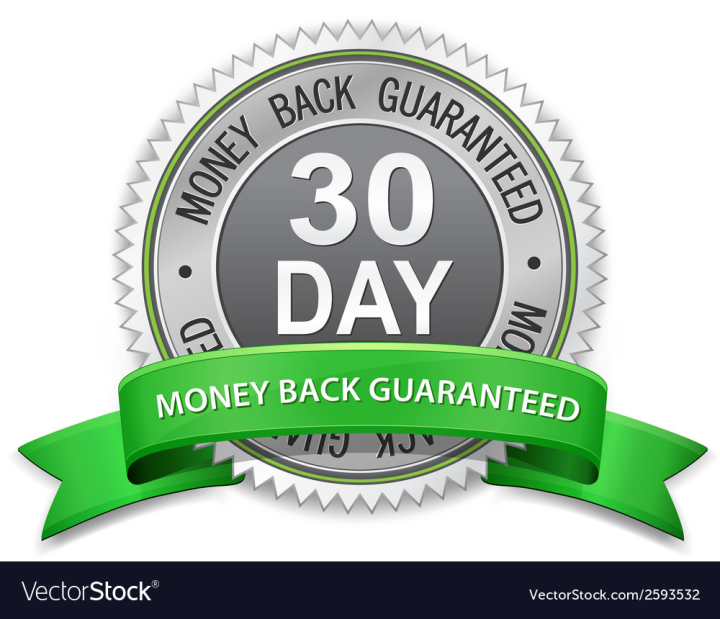vectorstock,Money,Back,Day,Sign,Label,Guaranteed,Seal,30,Quality,Satisfaction,Ribbon,Warranty,Retail,Symbol,Sales,S,Green,Approval,Award,Sticker,Shiny,Success,Agreement,Awarding,Stamper