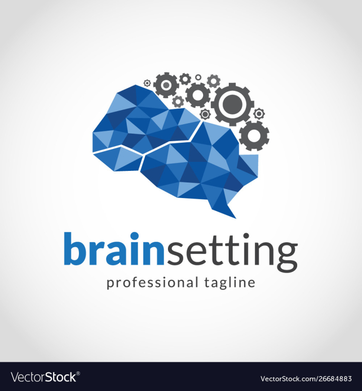 Creative Brain Logo Icon Design Stock Vector by ©putracetol 200710432