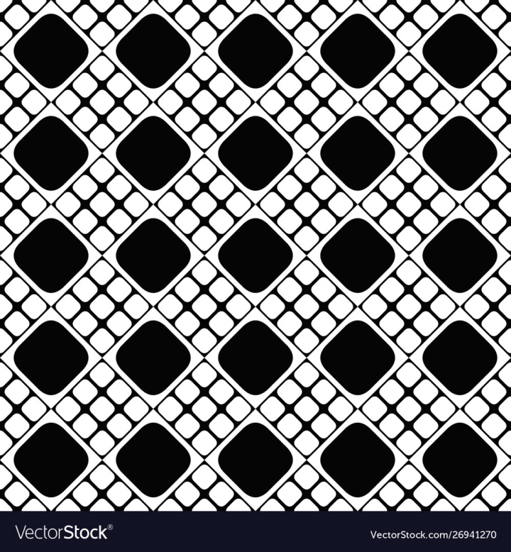Free: Abstract black and white seamless square pattern vector