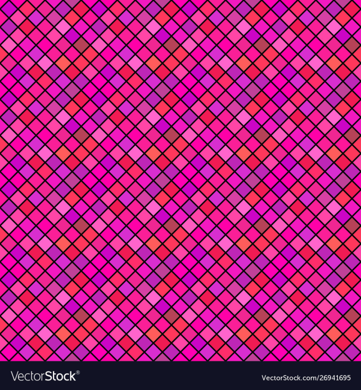 Seamless Dark Purple Square Background Stock Illustration