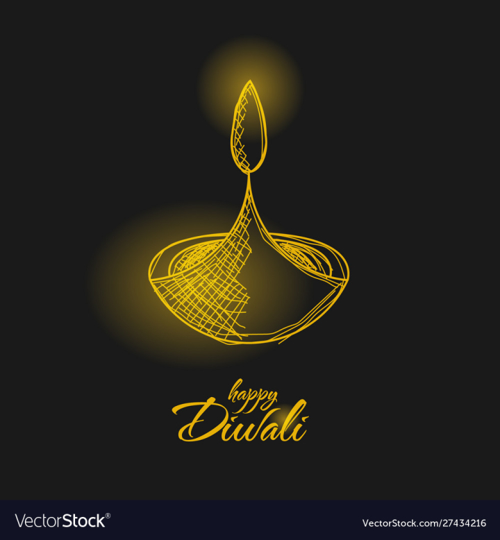 Free: Hand drawn happy diwali design banner 02 vector image 