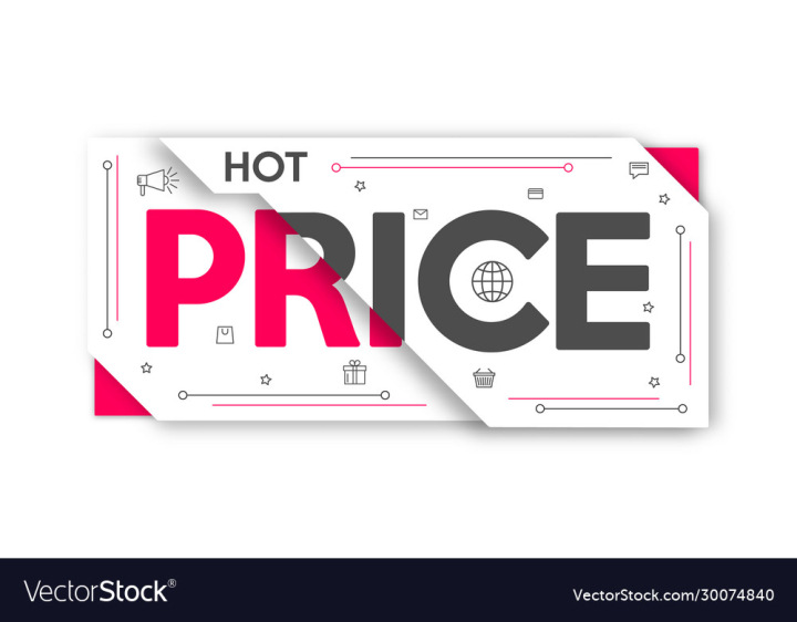 Best deal banner, label, icon flat design. Vector illustration on