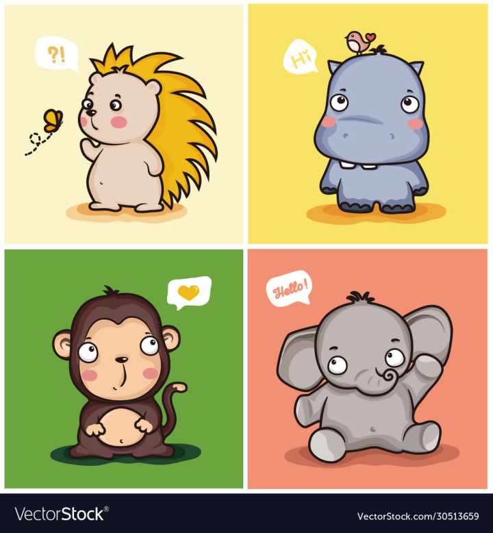 vectorstock,Animal,Cute,Baby,Elephant,Cartoon,Zoo,Hedgehog,Monkey,Wild,Character,Vector,Preschool,Woodland,Wildlife,Pet,Hippo,Illustration,Drawing,Joyful,Postcard,Inspirational,Lovely,Education,Nature,Abstract,Face,Elementary,Decorative,Colorful,Child,Collection,Set,Graphic,Happy,Funny
