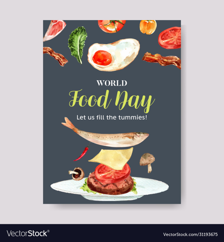 vectorstock,Fish,Background,Food,Concept,World,Day,Meal,Kale,Menu,Poster,Design,Watercolor,Illustration,Paint,Drawing,Idea,Vintage,Exotic,Card,International,Decoration,Presentation,Colorful,Collection,Set,Isolated,Conceptual,Painting,Brochure,Cuisine,Sketches,Art,Hand,Drawn,Meat,Bacon,Cooking,Vegetable,Health,Lifestyle,National,Nutrition,Lettuce,Calorie,Fiber,Tomato,Roasting,Chili,Bell,Pepper