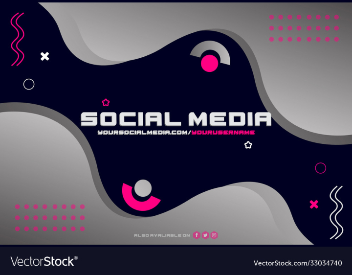 vectorstock,Background,Free,Vector,Social,Media,Memphis,Purple,Silver,Abstract,Illustration
