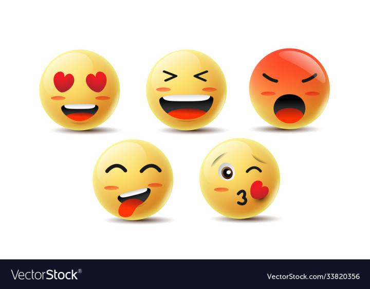 Happy and Sad Face emoji logo Funny
