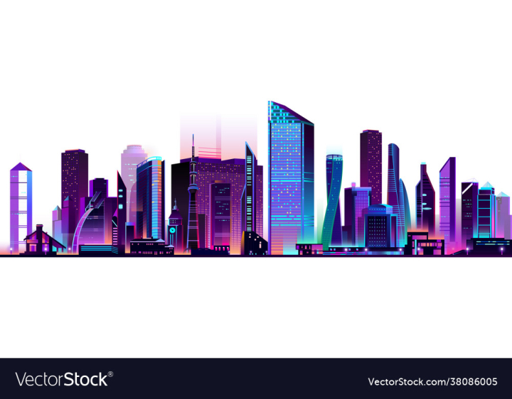 vectorstock,Cityscape,Metro,Cityscapes,Night,Urban,Metropolitan,Metropolis,Skyscraper,Skyscrapers