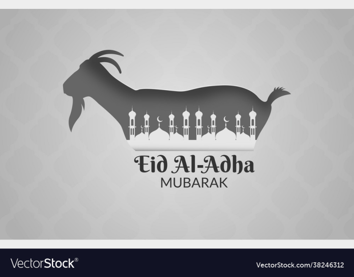 Adha,Al,Idul,Eid,Mubarak,Islamic,Background,Sheep,Muslim,Day,Muharram,Mosque,Big,Holy,Happy,vectorstock