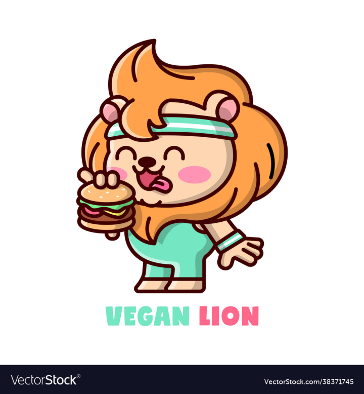 Lion,Cute,Fast,Food,Gym,Junk,Healthy,Character,Funny,Design,Vector,Yummy,Vegan,Health,Fresh,Cartoon,Characters,Happy,Delicious,Adorable,Graphic,Illustration,Logo,Pets,Smile,Symbol,Sign,Mascot,vectorstock