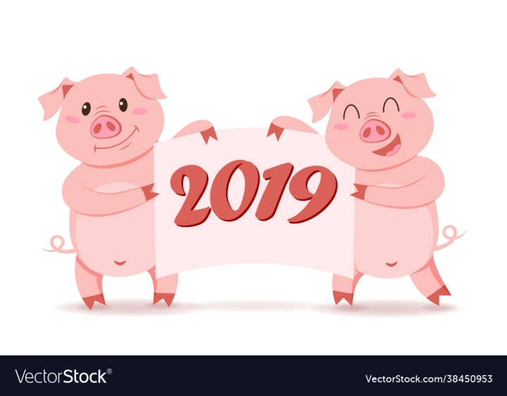 Pig,Pigs,Christmas,China,Banner,Animal,2019,Chinese,Cartoon,Drawing,Happy,Funny,Art,New,Cute,Year,Character,Design,Greeting,Symbol,Card,Holiday,Farm,Celebrate,Horoscope,Lunar,Illustration,Sign,Vector,Isolated,Piglet,Icon,Piggy,Pink,Zodiac,Postcard,Calendar,vectorstock