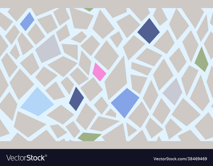 Pattern,Seamless,Geometric,Background,Different,Shapes,Randomly,vectorstock