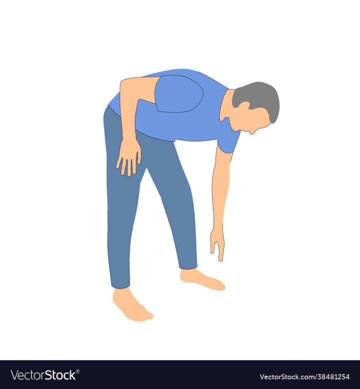 Over,Bend,Man,Forward,Silhouette,Raise,Floor,Sport,Hands,Fitness,Movement,Isolate,Pose,Tilt,Touch,Boy,Warm Up,Stretching,Psychology,Flexibility,Energetic,Young,Body,Exercise,Adult,vectorstock