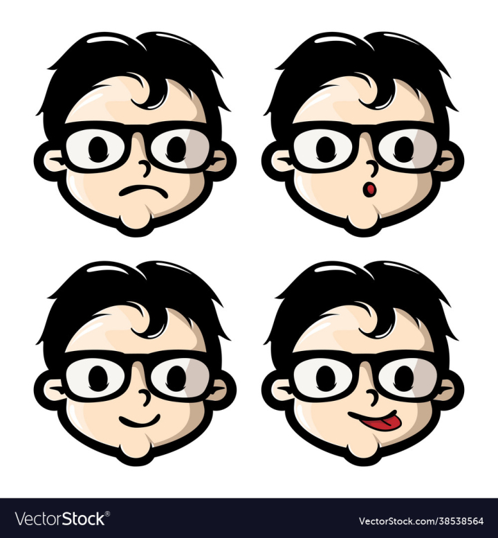 Boy,Avatar,Cartoon,Male,Child,Illustration,Vector,Avatars,Emoticon,Hairstyle,Expression,Cute,Character,People,Person,Design,Face,Young,Head,Set,Icon,Man,vectorstock