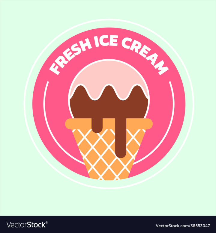 Cute Ice Cream Colorful Flavor Dessert Snack Scoop Cone Stick Fruit Fresh  Illustration Vector Clipart Cartoon