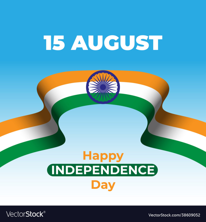 Independence,Indian,Day,15august,15,August,India,Flag,Ribbon,Tiranga,vectorstock