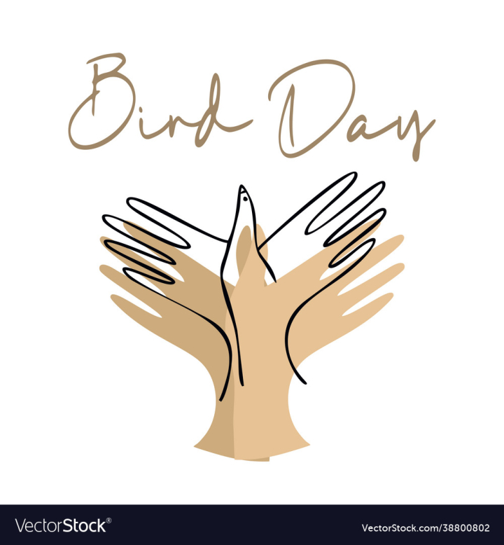 Bird,Day,Sign,International,Symbol,Vector,Hand,Illustration,Cartoon,Banner,Background,Celebration,Design,Love,Postcard,Abstract,Template,Greeting,Label,Art,Silhouette,Imprint,Five,National,Card,Concept,Conceptual,Text,Celebrate,Stylized,World,Graphics,vectorstock