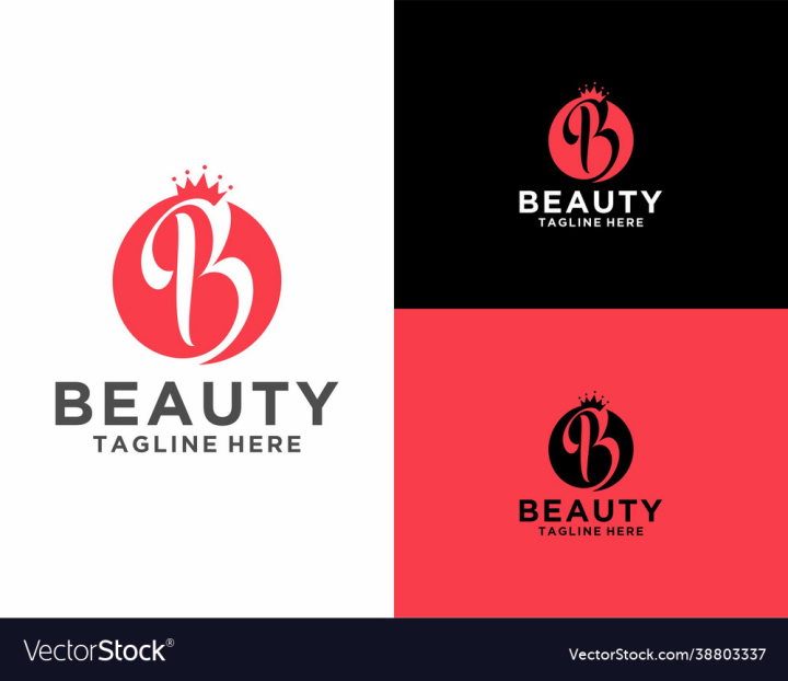 Golden gold letter d beauty logo design Royalty Free Vector