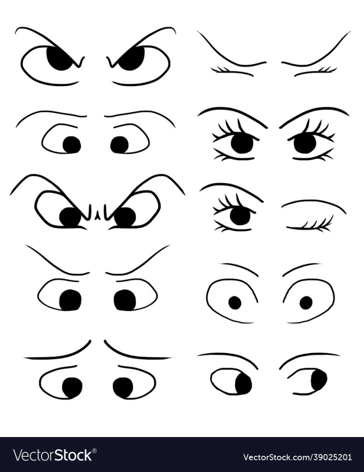 Cartoon,Emotions,Angry,Face,Eyes,Illustration,Vector,Eyelash,Icon,Funny,Smile,Collection,Expression,Drawing,Feelings,Black,Design,Graphic,Eyesight,Eyebrow,Eyeball,Facial,Excited,Emotion,Amusing,Draw,Comic,Character,Eye,Fun,Element,Cute,See,Mad,Vision,Personage,Human,Symbol,Sketch,Scared,Set,Group,Happy,Surprised,Style,Isolated,Look,Joy,Sad,vectorstock