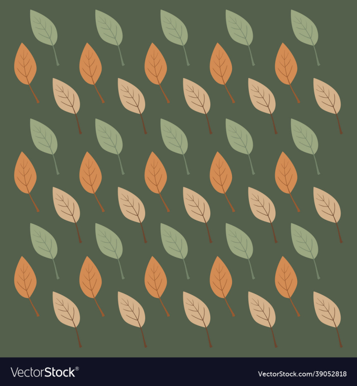 Autumn,Pattern,Background,Leaf,Green,Nature,Texture,Vector,Wallpaper,vectorstock