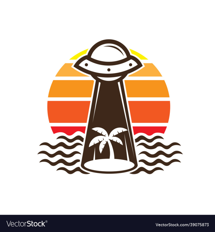 Beach,Ufo,Logo,Island,Sunset,Sea,Surf,Wave,Surfing,Vintage,Retro,Design,Vacation,Palm,Tree,Shirt,Palms,Party,Graphic,Concept,Club,Coast,Emblem,Holiday,Ocean,Paradise,Illustration,Element,Badge,Background,Print,Icon,Modern,Nature,Sign,Label,Silhouette,Stamp,Style,Vector,White,Template,Tourism,Summer,Tropical,Travel,Sport,Typography,Sunrise,Symbol,Sun,vectorstock